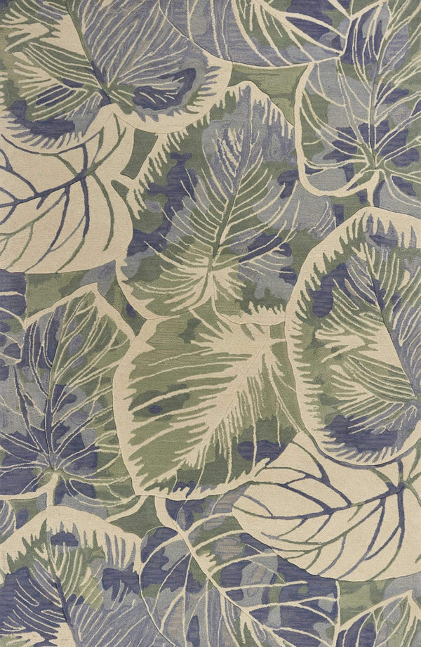 Rugs Rugs For Sale - 3'6" x 5'6" Wool Blue/Green Area Rug HomeRoots