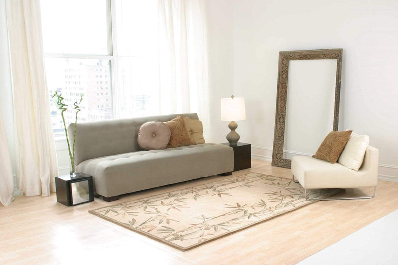 Rugs Rugs For Sale - 3'6" x 5'6" Wool Ivory Area Rug HomeRoots