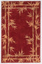 Rugs Rugs For Sale - 3'6" x 5'6" Wool Red Area Rug HomeRoots
