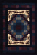 Rugs Rugs For Sale - 33" x 88" x 0.3" Navy Polypropylene Runner Rug HomeRoots