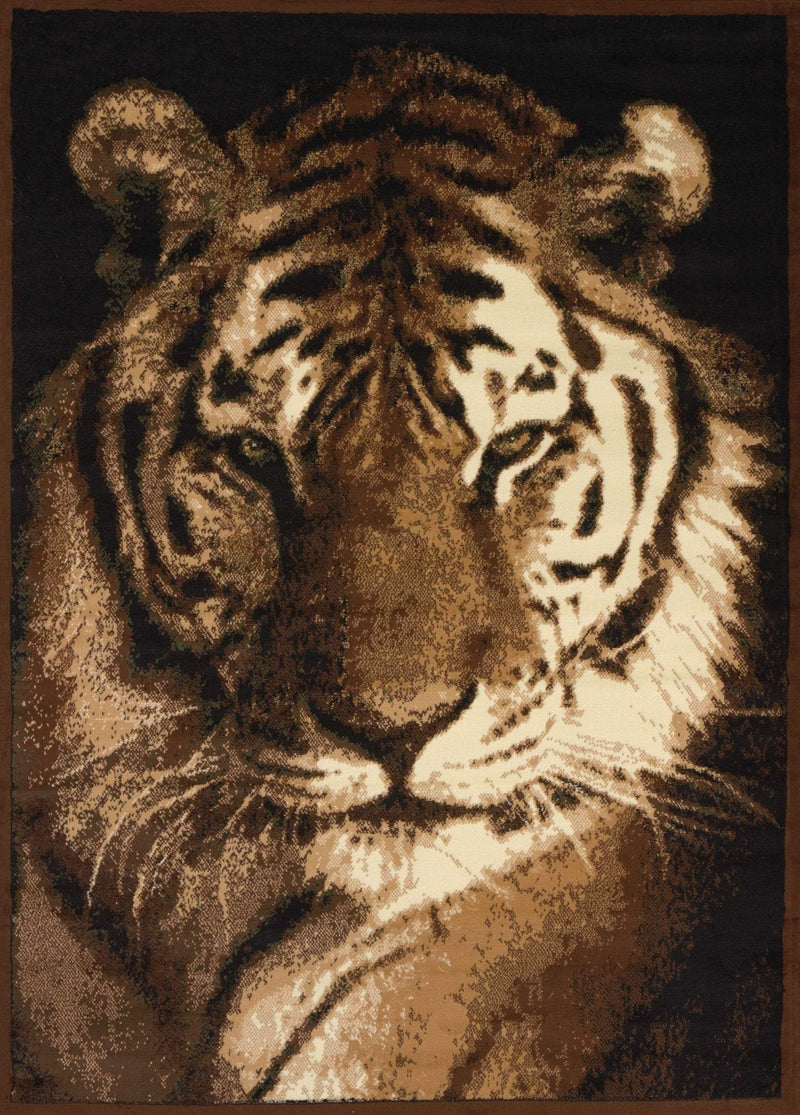 Rugs Rugs For Sale 63" x 86" x 0.31" Multi Polypropylene Area Rug 9500 HomeRoots