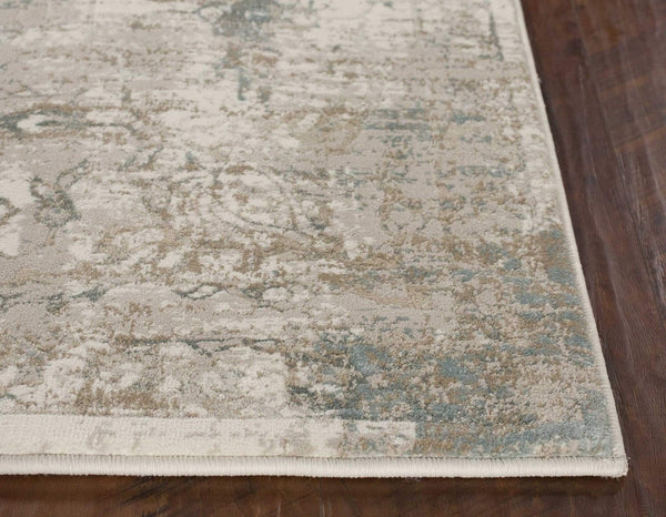 Rugs Rugs For Sale - 79" X 114" X 0.'25" Ivory Polypropylene / Viscose Rug HomeRoots