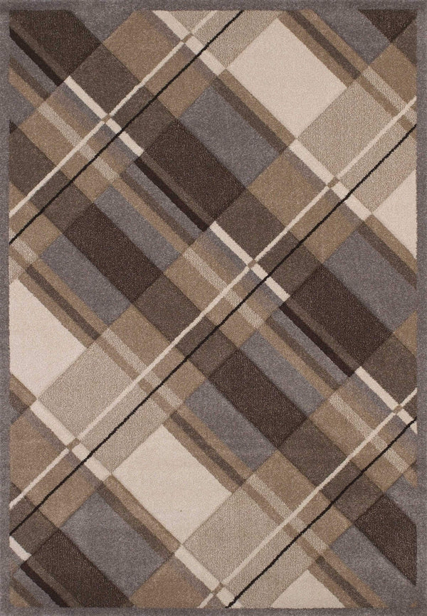 Rugs Rugs Near Me - 31" x 50" x 0.5" Grey Polypropylene Mat Rug HomeRoots