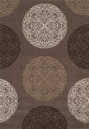 Rugs Rugs Near Me 31" x 50" x 0.5" Stone Polypropylene Mat Rug 1485 HomeRoots