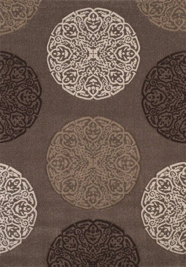 Rugs Rugs Near Me 61" x 90" x 0.5" Stone Polypropylene Area Rug 1486 HomeRoots