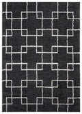 Rugs Rugs Near Me 63" x 86" x 1.2" Smoke Microfiber Polyester Area Rug 1635 HomeRoots