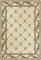 Rugs Rugs USA 3'3" x 4'11" Polypropylene Ivory Area Rug 3684 HomeRoots