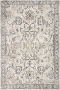 Rugs Rugs USA 3'3" x 4'11" Polypropylene Ivory Area Rug 3869 HomeRoots