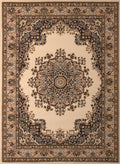 Rugs Rugs USA - 33" x 39" x 0.31" Ivory Polypropylene Accent Rug HomeRoots