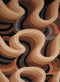 Rugs Rugs USA 63" x 90" x 0.47" Toffee Polypropylene Area Rug 8649 HomeRoots