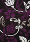 Rugs Rugs USA - 94" x 126" x 0.43" Plum Polypropylene Area Rug HomeRoots