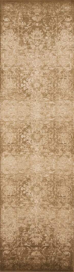 Rugs Runner Rugs - 2'2" x 7'11" Runner Polypropylene Beige Area Rug HomeRoots