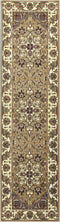 Rugs Runner Rugs - 2'2" x 7'11" Runner Polypropylene Beige/Ivory Area Rug HomeRoots
