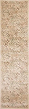 Rugs Runner Rugs - 2'2" x 7'11" Runner Polypropylene Ivory Area Rug HomeRoots