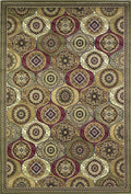 Runner Rugs - 2'2" x 7'11" Runner Polypropylene Multi Area Rug