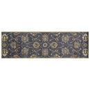 Rugs Runner Rugs - 2'3" x 7'6" Runner Wool Midnight Area Rug HomeRoots