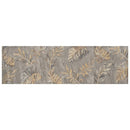 Rugs Runner Rugs - 2'3" x 8' Runner Wool Grey Area Rug HomeRoots