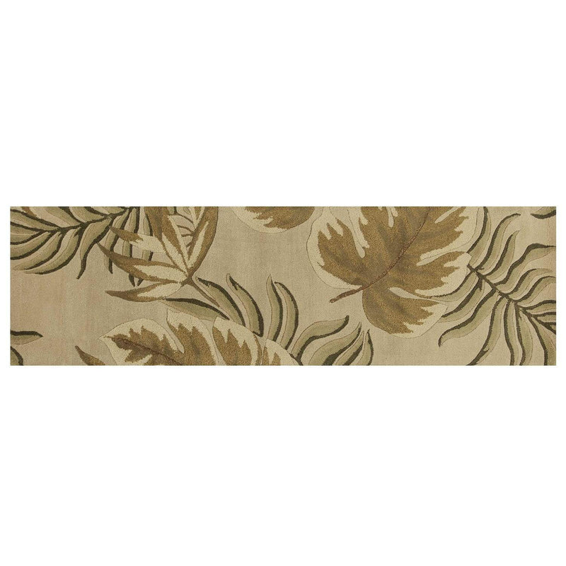 Rugs Runner Rugs - 2'3" x 8' Runner Wool Sand Area Rug HomeRoots