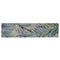 Rugs Runner Rugs - 2'6" x 10' Runner Wool Grey/Blue Area Rug HomeRoots