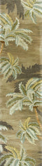 Rugs Runner Rugs - 2'6" x 10' Runner Wool Moss Area Rug HomeRoots