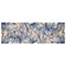 Rugs Runner Rugs - 2'6" x 8' Runner Wool Blue Area Rug HomeRoots