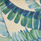Rugs Runner Rugs 2'6" x 8' Runner Wool Ivory/Blue Area Rug 2815 HomeRoots
