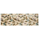 Rugs Runner Rugs - 2'6" x 8' Runner Wool Ivory/Teal Area Rug HomeRoots