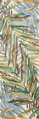 Rugs Runner Rugs - 2'6" x 8' Runner Wool Multicolor Area Rug HomeRoots