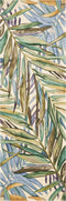 Rugs Runner Rugs - 2'6" x 8' Runner Wool Multicolor Area Rug HomeRoots