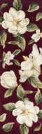 Rugs Runner Rugs - 2'6" x 8' Runner Wool Red Area Rug HomeRoots