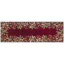 Rugs Runner Rugs - 2'6" x 8' Runner Wool Ruby Area Rug HomeRoots
