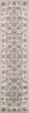 Rugs Runner Rugs - 2' x 7'7" Runner Polypropylene Beige/Ivory Area Rug HomeRoots