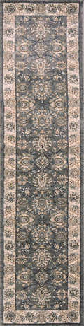 Rugs Runner Rugs - 2' x 7'7" Runner Polypropylene Grey/Ivory Area Rug HomeRoots