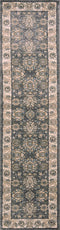 Rugs Runner Rugs - 2' x 7'7" Runner Polypropylene Grey/Ivory Area Rug HomeRoots