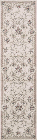 Rugs Runner Rugs - 2' x 7'7" Runner Polypropylene Ivory Area Rug HomeRoots