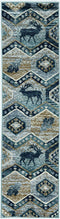 Rugs Runner Rugs - 2' x 7'7" Runner Polypropylene Seafoam Area Rug HomeRoots
