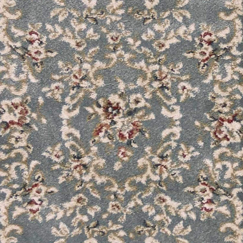 Rugs Runner Rugs - 2' x 7'7" Runner Polypropylene Slate Blue Area Rug HomeRoots