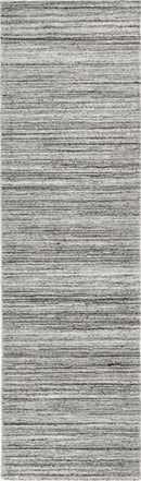 Rugs Rustic Rugs 108" X 144" X 0.'5" Grey Pet Yarn Rug 4599 HomeRoots