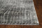 Rugs Rustic Rugs - 26" X 90" X 0.'75" Grey Polypropylene Rug HomeRoots