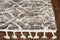 Rugs Rustic Rugs - 26" X 90" X 1" Grey Polyester Rug HomeRoots