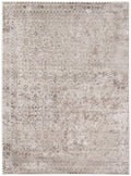 Rugs Rustic Rugs - 3.11" X5.07" X 0.38" Gray Polyester Area Rug HomeRoots