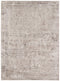 Rugs Rustic Rugs - 3.11" X5.07" X 0.38" Gray Polyester Area Rug HomeRoots