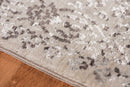 Rugs Rustic Rugs - 3.11" X5.07" X 0.38" Gray Polyester Area Rug HomeRoots