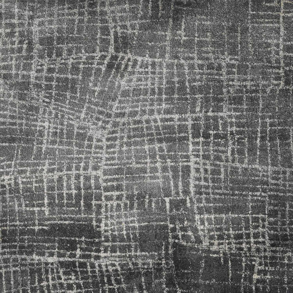 Rugs Rustic Rugs - 39" X 59" X 0.'75" Grey Polypropylene Rug HomeRoots