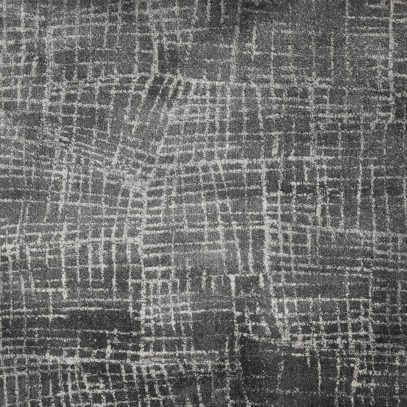 Rugs Rustic Rugs - 39" X 59" X 0.'75" Grey Polypropylene Rug HomeRoots