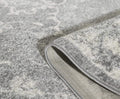 Rugs Rustic Rugs - 63" X 87" X 0.'5" Grey Polypropylene Rug HomeRoots