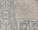 Rugs Rustic Rugs 81" X 144" X 0.'5" Grey Polypropylene Rug 4667 HomeRoots