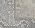 Rugs Rustic Rugs - 94" X 123" X 0.'5" Grey Polypropylene Rug HomeRoots