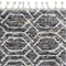 Rugs Rustic Rugs - 94" X 126" X 1" Grey Polyester Rug HomeRoots
