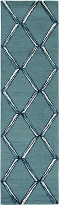 Rugs Silver Rug - 108" X 156" X 0.'5" Charcoal/Silver Wool / Viscose Rug HomeRoots